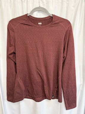 REI Long-Sleeve Crew Neck Base Layer Shirt